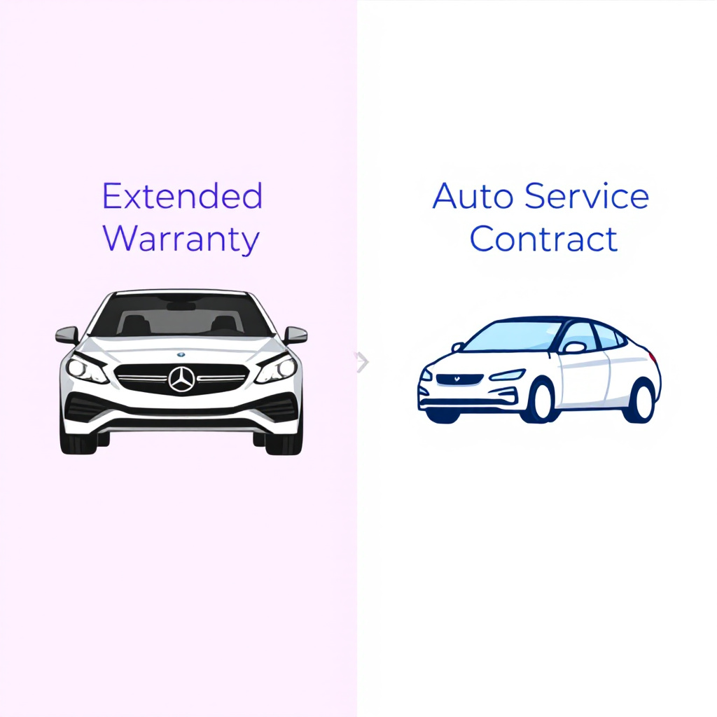 Difference Between Extended Warranty & Auto Service Contract