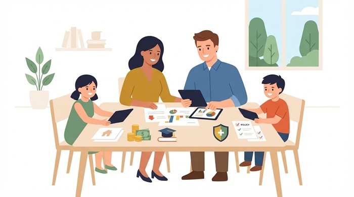 How Much Life Insurance Does a Family of Four Need?