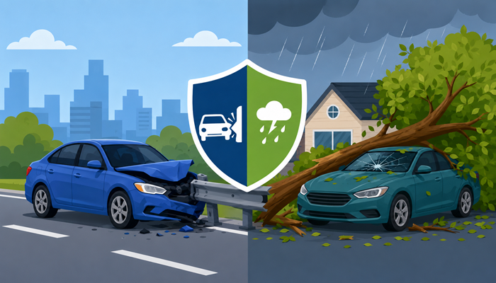 Collision vs Comprehensive Insurance Simply Explained