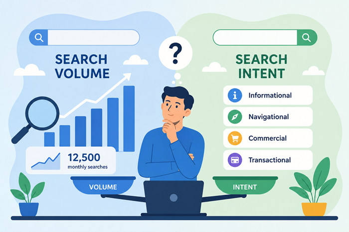 Search Volume vs Search Intent: What’s the Real Difference?